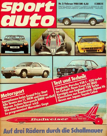 Deckblatt Sport Auto (02/1980)